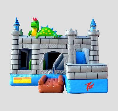 Dragon Themed Inflatable Jumping Bouncy Castle for Sale