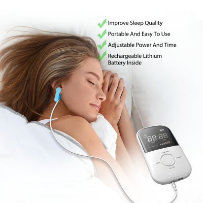 Cranial Electrotherapy Stimulator Anxiety Depression Migraine Relief Mental Stress Sleep Disorder Treatment