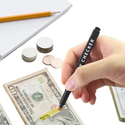 KHY With Upgraded Chisel Tip-Detects Usd Dollar Checker Professional Magical False Test Money Bill Detector Marker Pen