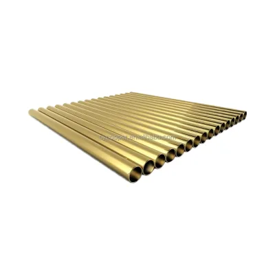 C44300 Tin Brass Condenser Copper Tube High Quality Brass Tube for Various Applications