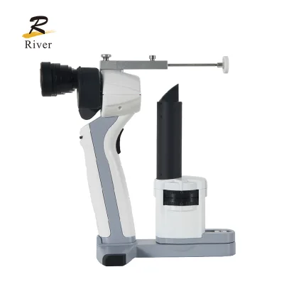 Professional Factory Optical Equipment RIVER Slit Lamp Microscope LS-1A 220V Portable 1 Year Metal Optical Shop Instrument