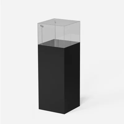 Caamatech Clear Acrylic LED Wine for Store Display Stand Museum Art Gallery Exhibition ISO9001 Certified Indoor Use