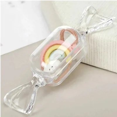 Delicacy Modern Creative Candy Packaging Box Acrylic Candy Shaped Mini Candy Box for Wedding Birthday Party