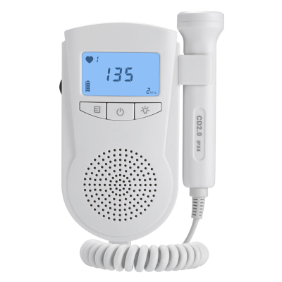 Fetal Doppler Baby Heartbeat Detect Device Fetal Heart Rate Monitor Instrument Ultrasound Doppler