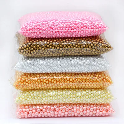 Wholesale Colorful High Quality Baroque Shape AAAAA Grade Pearls ABS Loose Beads Holes for Jewelry Making DIY Decorations