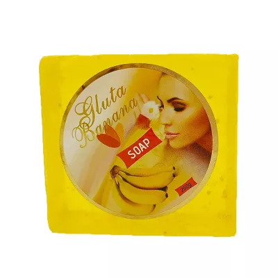 Custom Bleaching Soap Whitening Skin Banana Gluta Beauty Soap Whitening