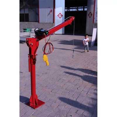 Vehicle-mounted Hoist Electric Vehicle-mounted Hoist Mini Truck Crane Compact Structure, Easy Installation
