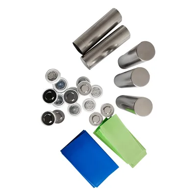 Lithium Battery Cylinder Cell Cases 18650 4680 Cell Stainless Steel Cases