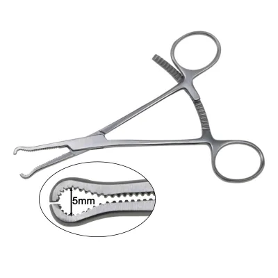 Orthopaedic Bone Fracture Surgery Stainless Steel Basis Instruments Plate Holding Forceps Bone Pliers