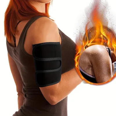 Unisex Neoprene Arm Trimmers Sauna Sweat Bands Slimmer Trainer Breathable Windproof Fat Reducer Workout