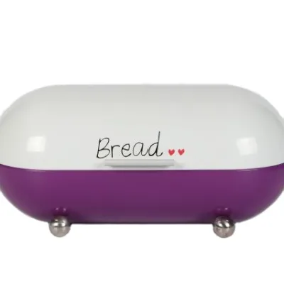 Good Quality Metal Bread Bin Extra Large Storage Container Retro Bread Box