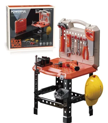 Kids Home Play Set Repair Toolbox Educational Toys Unisex ABS Plastic for 5-13 Years Simulation Drill Screw Desk