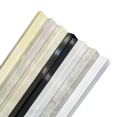 High Quality Modern Durable Eco-Friendly Plastic Corner Beads L Shape Mould PVC Strip Profile for Villa Hotel Wall Corner