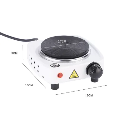 Customized Logo Adjustable Kitchen Appliances Portable No Flame Small Electric Hot Plate