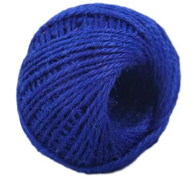 Natural Color Jute Cord Rope Natural Twisted Jute Ribbon Jute Rope Hemp Rope Cord Thread Garment Accessories for Tailor Use