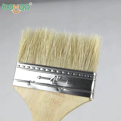 FRP Brushes Easy Operation Wooden Brush FRP Making Tool for Composites Manual Laying Process