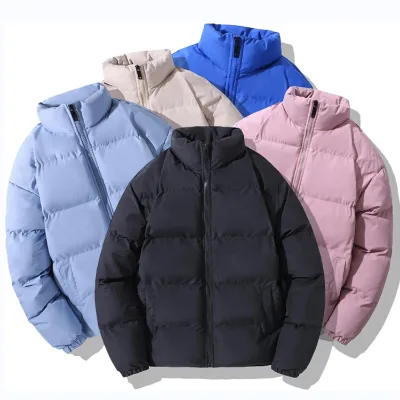 High Quality Custom Polyester Waterproof Windproof Breathable Winter Zipper Sport Hiking Coat Women's Thick Bomber Jacket