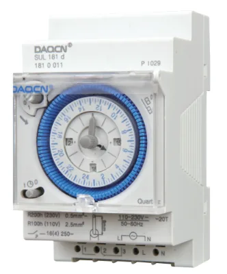 Excellent Quality Mechanical Timer SUL181d for Swimming Pool