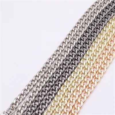 Wholesale 120cm 60cm DIY Bag Accessories Shoulder Strap Metal Chains for Handbag Multiple Specifications