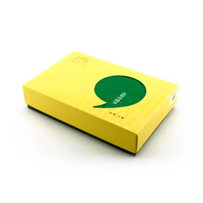 Custom Recyclable Gift Packaging Boxes for Cakes Chewing Gum Potato Chips-UV Coating Matt Embossed Glossy Lamination Telescope