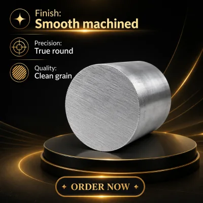 5mm-200mm Diameter Mill Finish Solid Alu Rod Construction Railing Furniture 6063 1-1/4 Inch Aluminum Round Bar