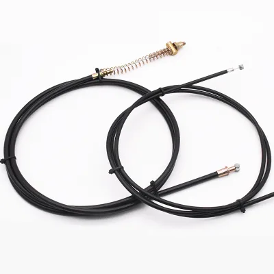 Motorcycle Back Brake Cable Clutch Cable Silver Steel Electric Bicycle Brake Line Bicycle Brake Cord