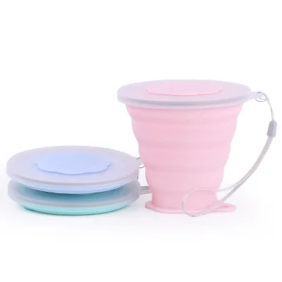 2020 Hot Selling Smart Coffee Mugs Custom Logo Silicone Cup With Lid