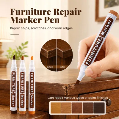 Wholesale Furniture Repair Marker Pen 12 Colors Scratch Remover Marker for Wood Floor Cabinet Door Table Scratch Repair