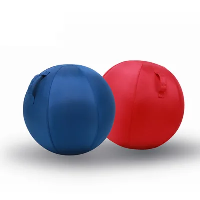 Cheap Solid Color 55/65/75Cm Yoga Ball Cover New Sports Yoga Balls With Handle Cover