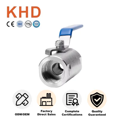 OEM Customized 304 Stainless Steel Ball Valve High Temperature Steam Internal Thread 1 Inch 1PC-Q11F-1000 Ball Valve
