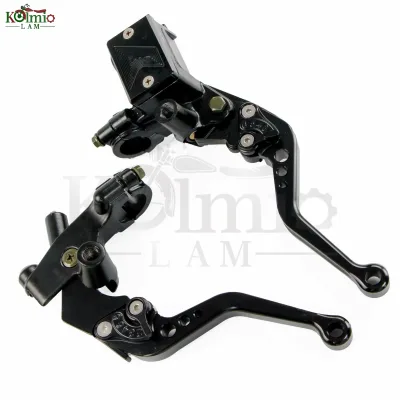 KOLMIO-LAM Fit for New Design 22mm CNC Hydraulic Disc Brake Upper Pump Motorcycle Clutch Handbrake Levers Accessories