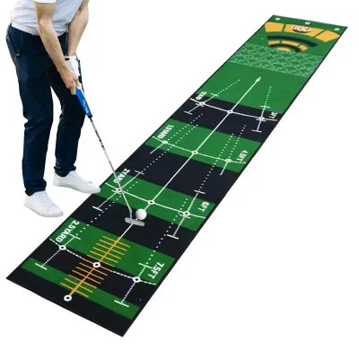 Custom Indoor Golf Green Mat Acustrike Training Mat Outdoor Golf Putting Mat