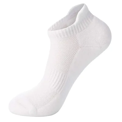 SB1219 Custom Logo Breathable Solid Color Sports and Fitness Absorb Sweat High Elasticity Unisex 100% Cotton Sports Socks