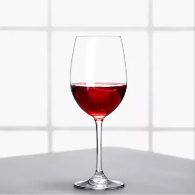 Handmade Transparent Red Wine Glasses Goblet High Quality Classic Business Gift