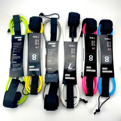 CIMI Sports Premium Surf Leash /light Weight Leash for for All Types of Surfboards Paddle Boards and Bodyboard