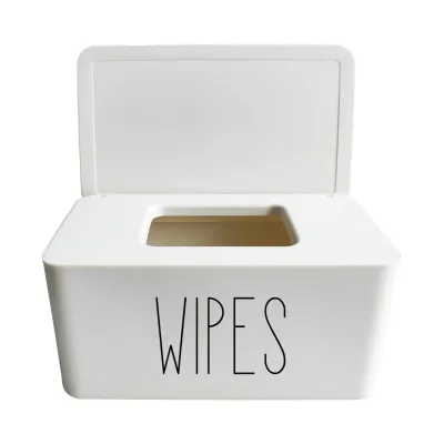 High Quality Plastic Wet Wipes Dispenser Box With Lid Dustproof Tissue Organizer Holder Paper Storage Container