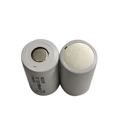 Industrial White PVC Package NICD SC 1.2V 1800mAh HT Nickel Cadmium Battery