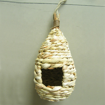Woven Grass Bird Roosting Pocket Bird Home Bird House