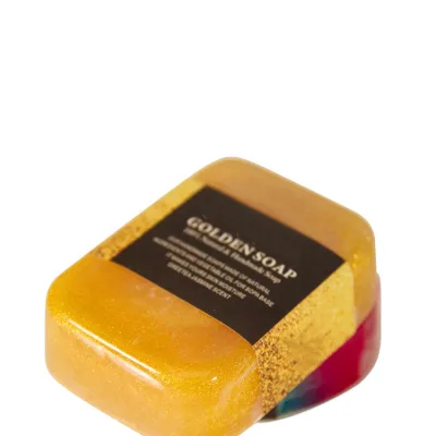 24K Gold Skin Whitening Face Soap for Black Skin Organic Essential Oils Handmade Soap