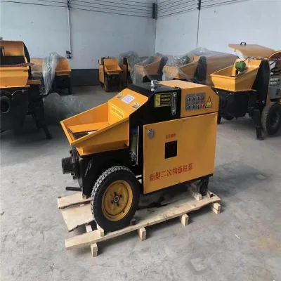Secondary Column Pump 20mm 30mm 45mm Micro Fine Stone Concrete Pump Construction Transfer Pump