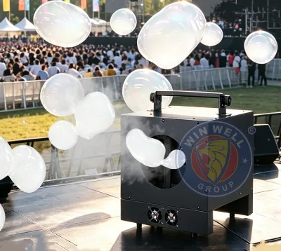 New Arrive Cloud Bubble Machine Helium Foam Smile Maker Factory Direct for Event Planners