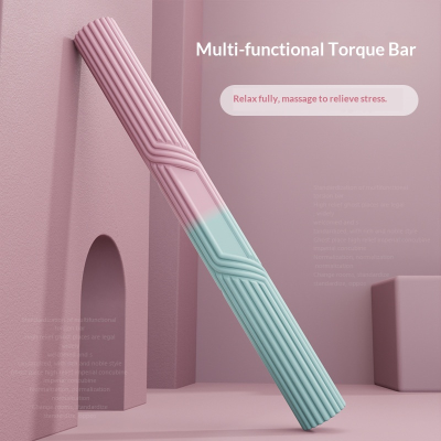 Silicone Torque Bar Strength Trainer Fitness Exercise Resistance Muscle Relaxation Rehabilitation Training Massage