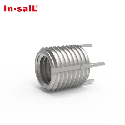 Customize Size Light Weight Internal Thread Class 4H5H Non-Locking Keylocking Threaded Insert