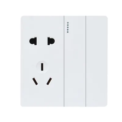 2 Plug and 3 Plug Socket and 2 Gang Panel Wall Switch