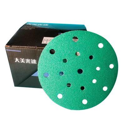 6 Inch 17 Holes Sandpaper 150mm Sanding Disc Wet & Dry Grit 80/120/240/400 for FESTOOL/MIRKA Sander Grinder Sandpapers