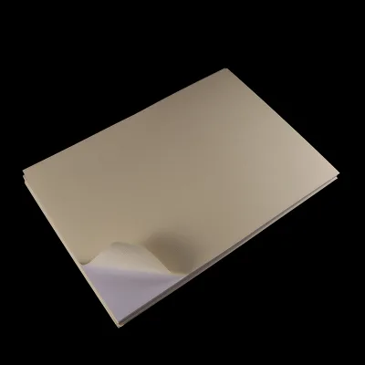 Paper Sticker Sheets Soft Textured Custom Print Packaging Labels for Laser Print