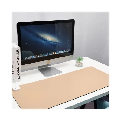 3 Heating Levels Oversized Heated Leather Mouse Pad for Office Desk Hand Warmer Student Desk Writing Pad
