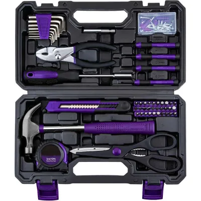 Complete Atlifix Carbon Steel Waterproof Industrial Use Tool Set Hand Kit Storage Case Versatile 1 Year Warranty 3.7 Lbs