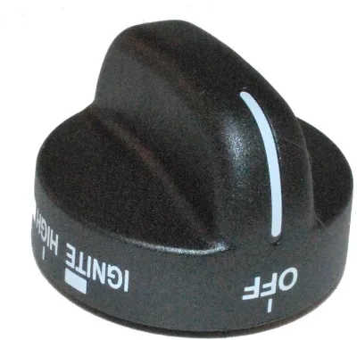 8273103 Range Oven Burner Black Knob for Whirlpool Sears Stove Range Oven Replaces AP3085376, PS393678