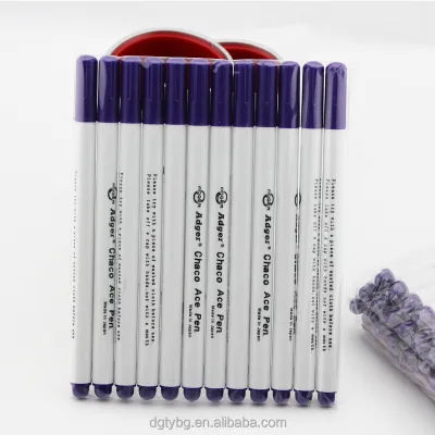 Water and air Erasable Fabric Marker Marking Pen Textile Ink Pen